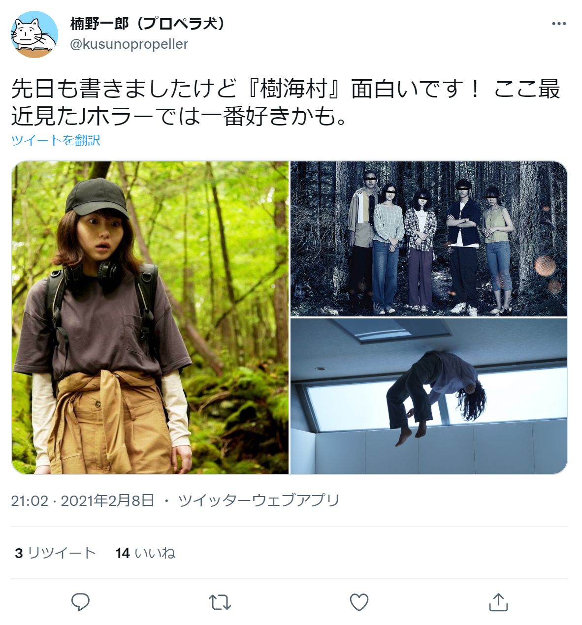 樹海村　口コミ